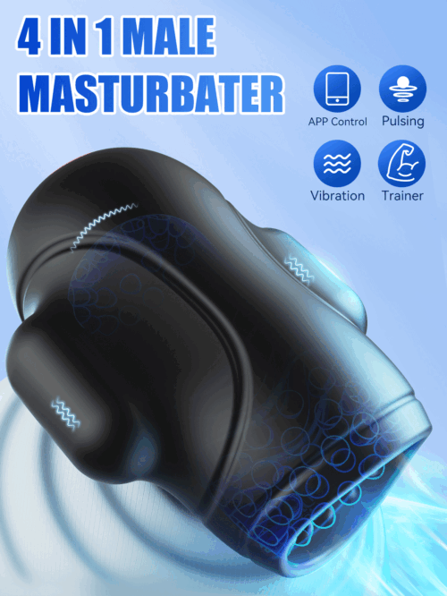 Masturbador electrico masculino glande - Imagen 4