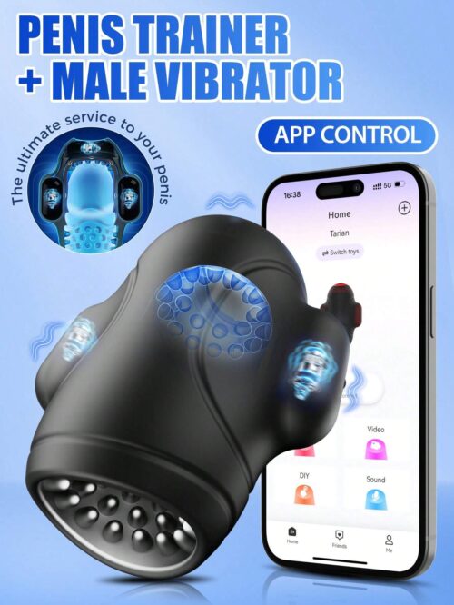 Masturbador electrico masculino glande - Imagen 2