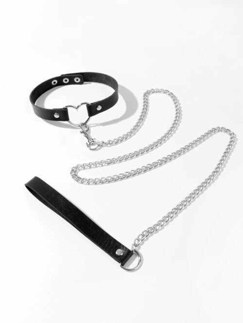 Collar negro BDSM