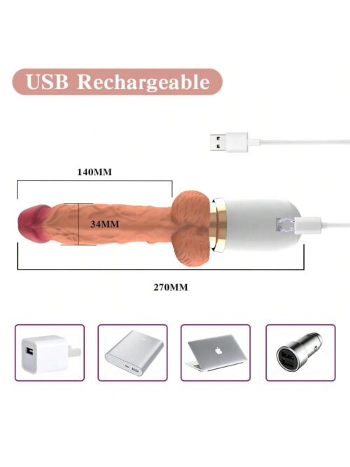 Dildo de base de empuje - Imagen 3