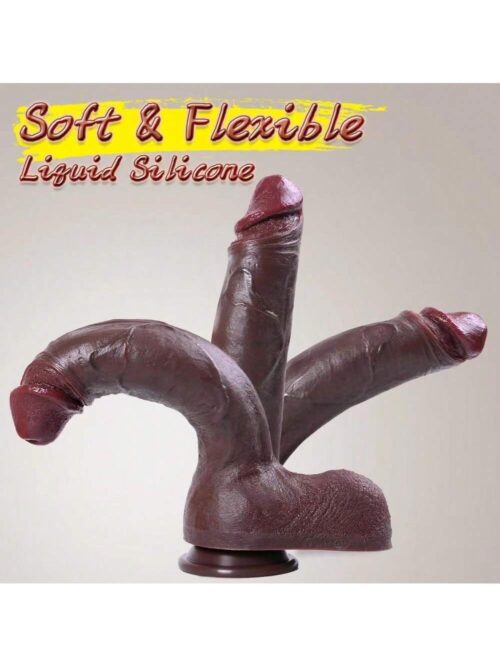 Dildo enorme negro realista - Imagen 3